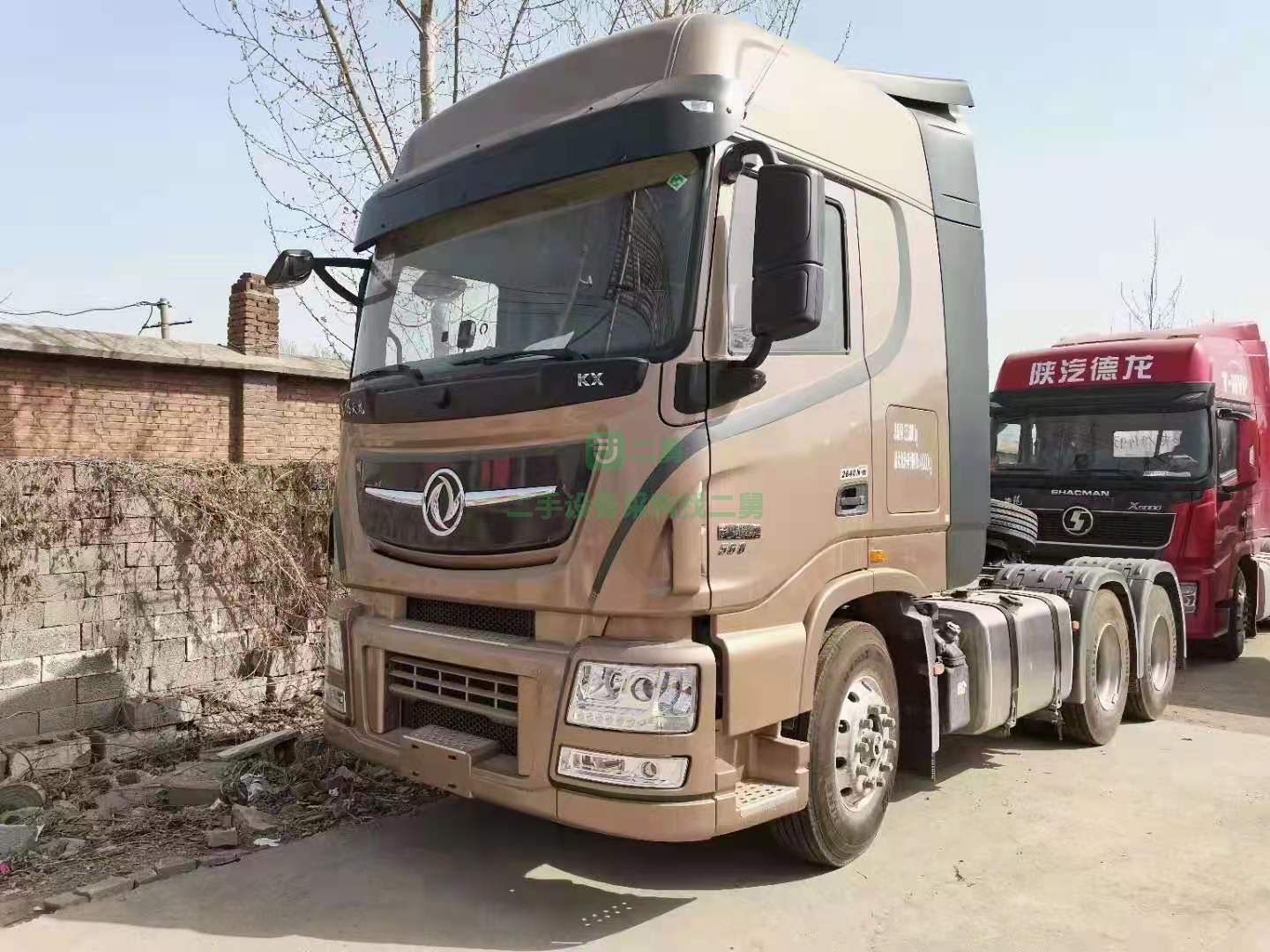 出售東風(fēng)天龍旗艦KX帶液緩-560馬力牽引車國五排放