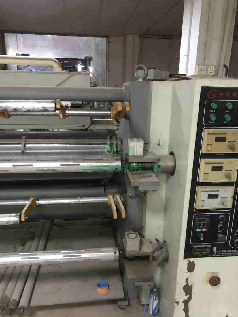 廣東出售佛山洪峰1800塑料標簽膜分切機