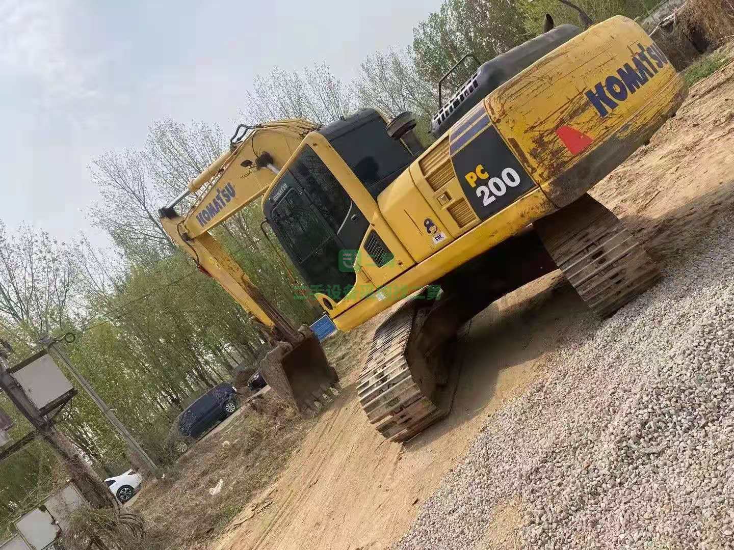 出售小松200mo挖掘機，正車原版，大件滴油無漏，動力十足