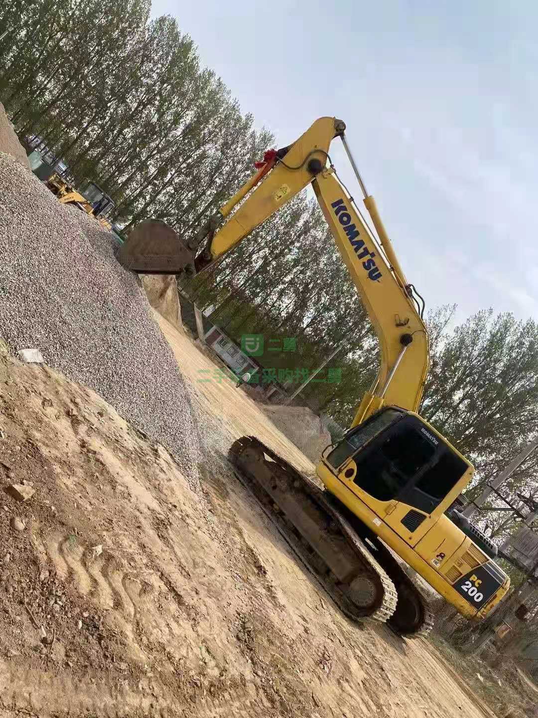出售小松200mo挖掘機，正車原版，大件滴油無漏，動力十足