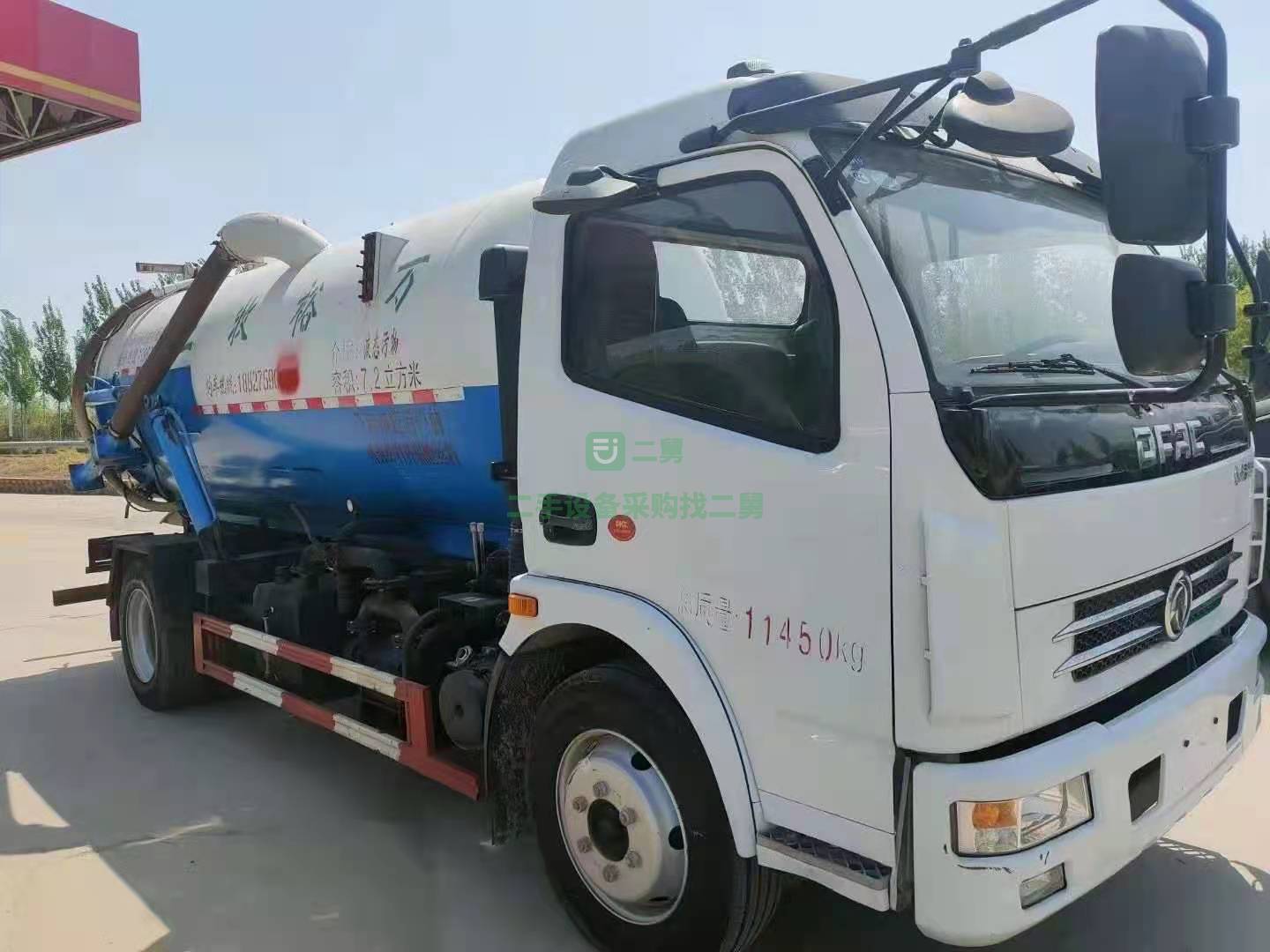 出售2018年6月東風多利卡D7八方吸污車