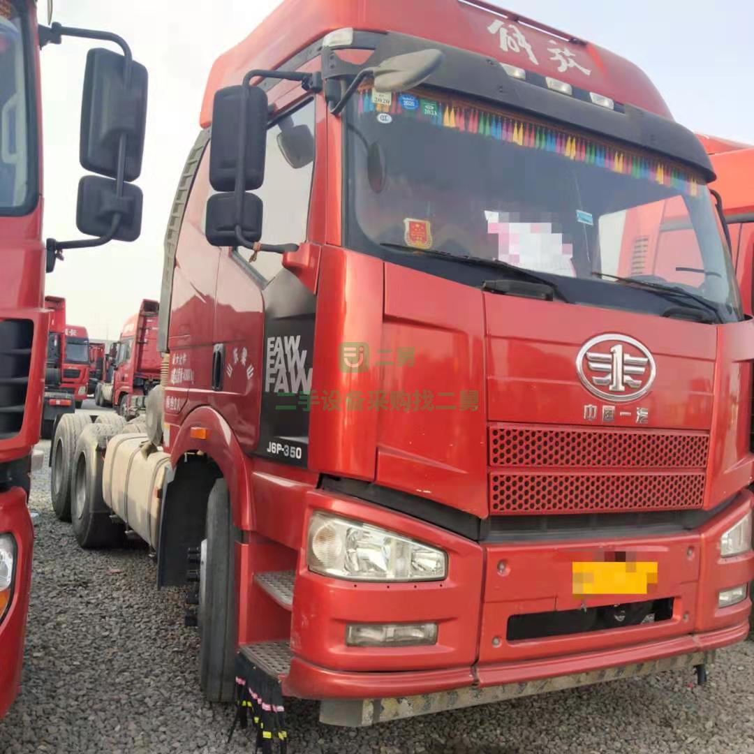 急售一臺j6p17年國五350馬力車況精品牽引車，手續(xù)齊全隨時過戶提檔