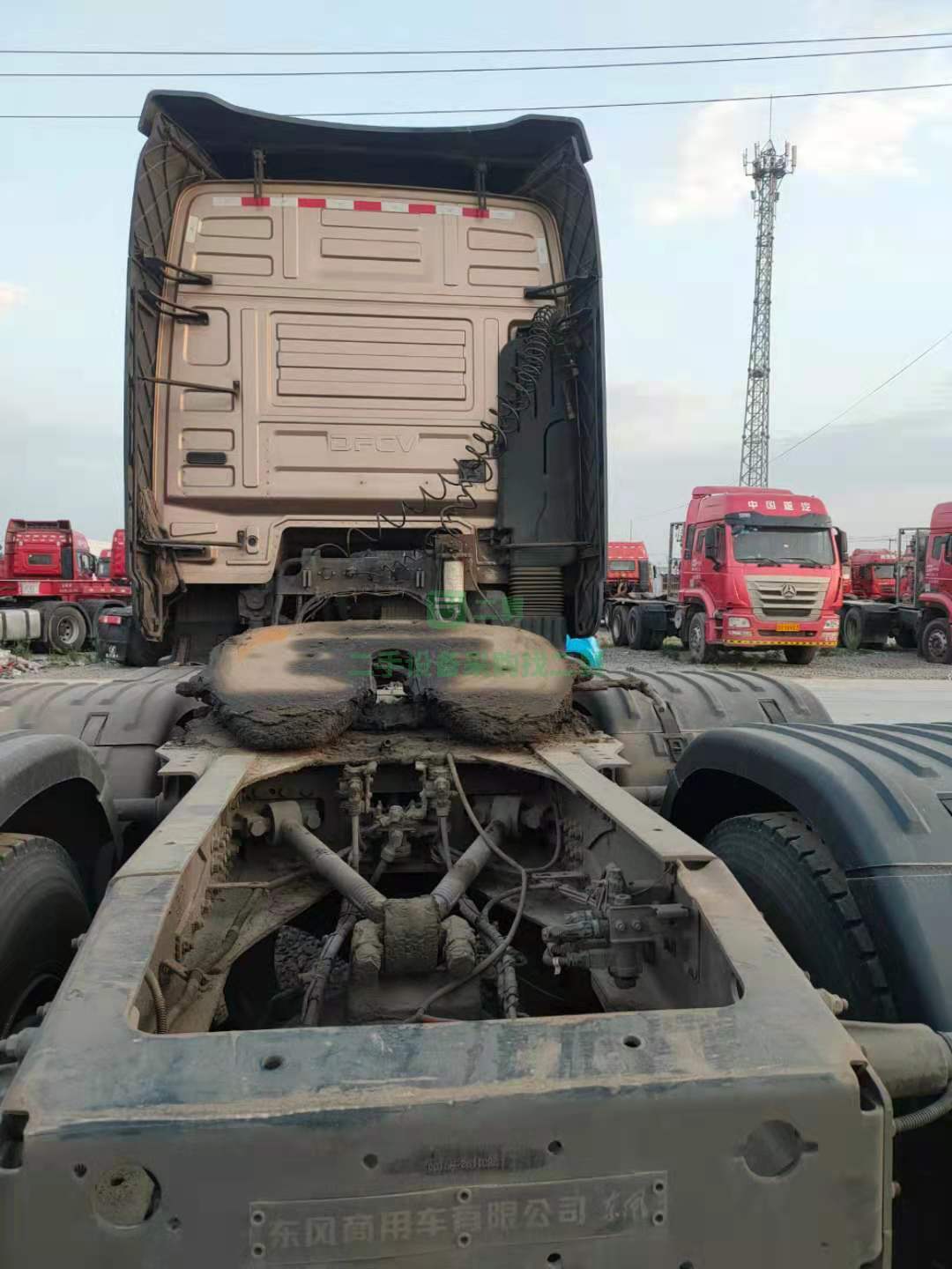 出售18年天龍旗艦450馬力牽引車，原車原版手續(xù)齊全可分期