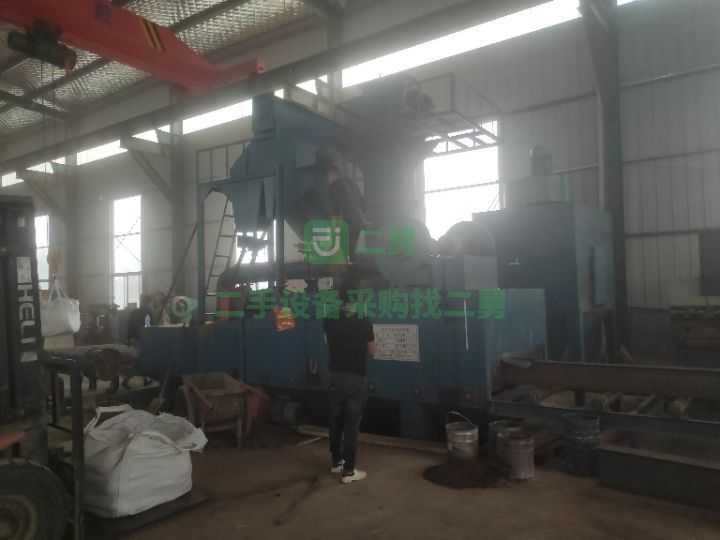 出售1.7米乘400江蘇產通過試型材鐵板專用拋丸機