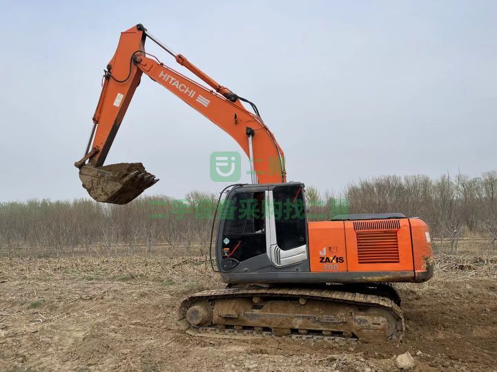 出售二手的經典日立200-3電噴動力挖掘機