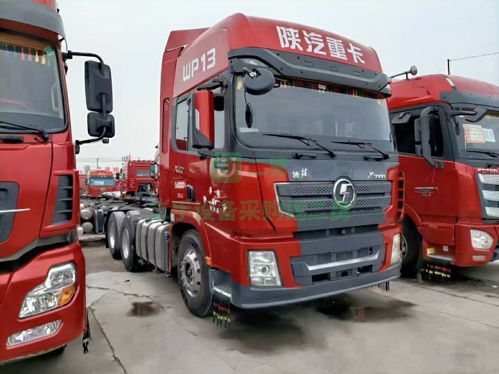 出售轉讓17年二手德龍X3000牽引車國五排放500馬力