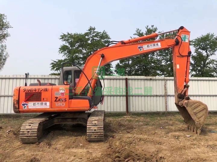 北京出售二手八成新的日立120挖掘機