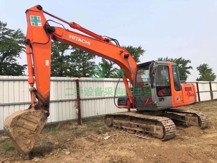 北京出售二手八成新的日立120挖掘機