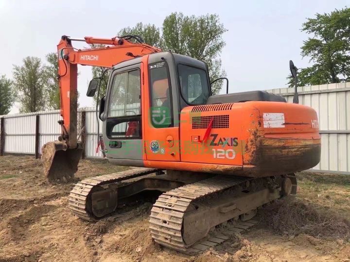 北京出售二手八成新的日立120挖掘機
