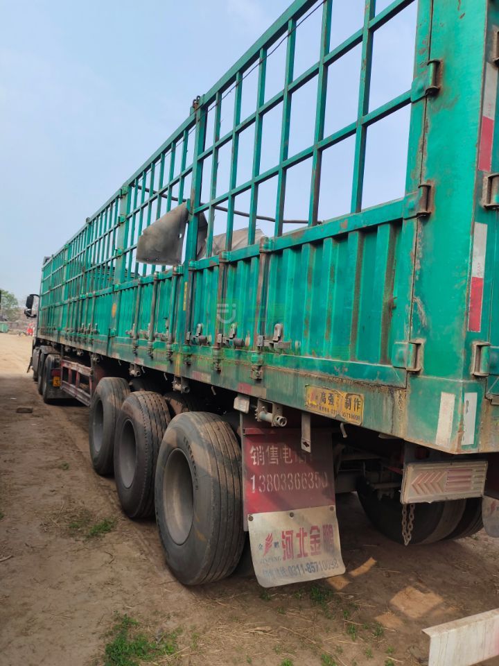 出售二手八成新的13米2.55寬半掛車