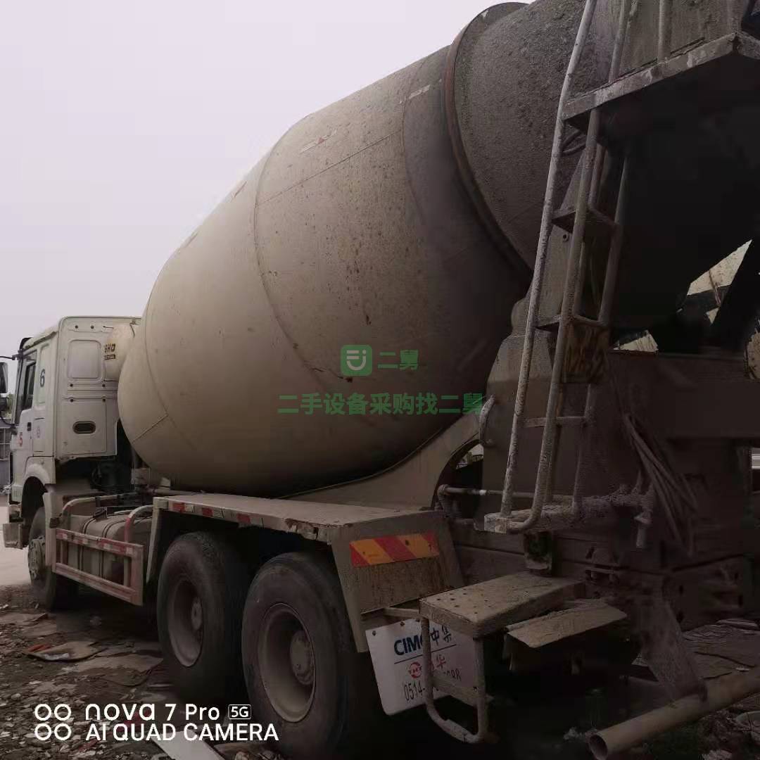 出售一臺14年國四大12方豪沃攪拌車，340馬力，唐鴻上裝