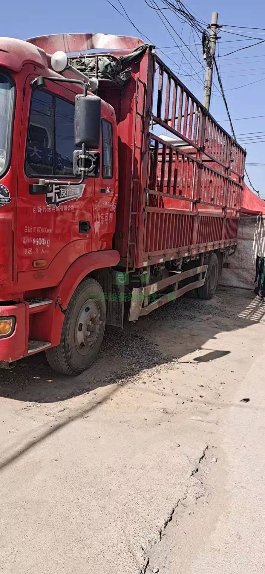 出售江淮格爾法6m8貨車四缸機160馬力900的輪胎