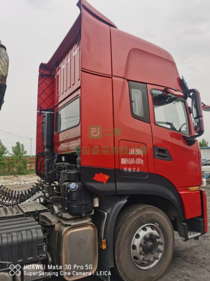 出售牽引車一年四個月東風天龍KL450雷諾雙臂鎖