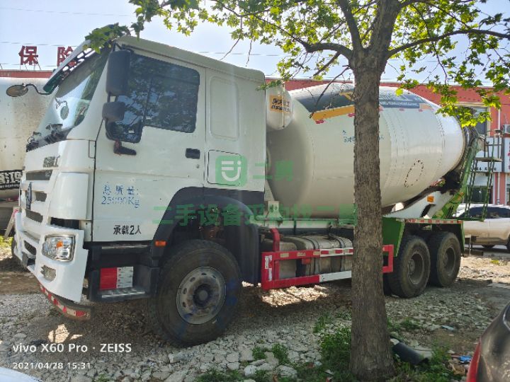 山東出售二手的19年豪沃唐工XT5250GJBZZ43G5攪拌車