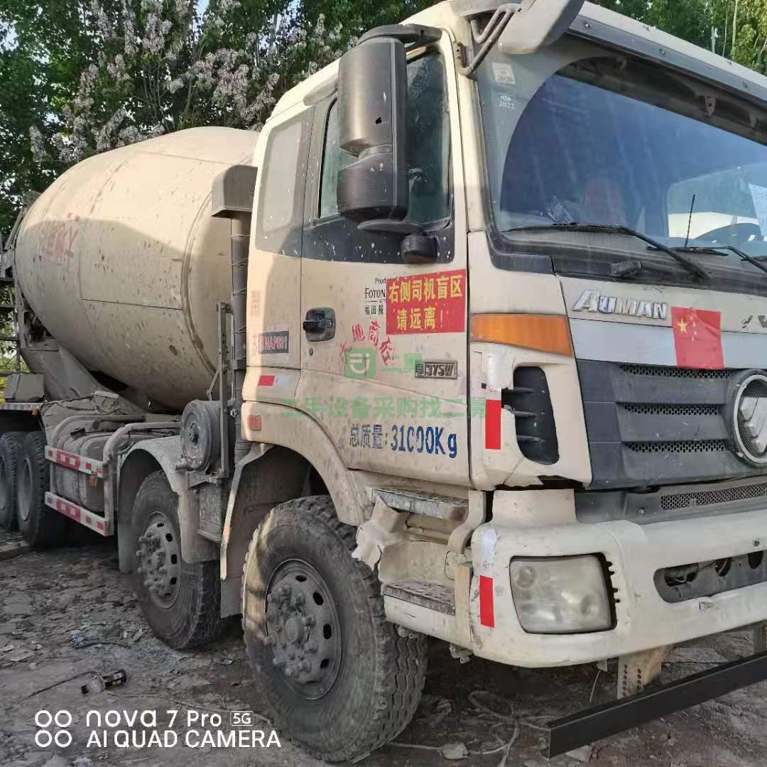 出售一臺14年國四歐曼20方攪拌車，濰柴375馬力