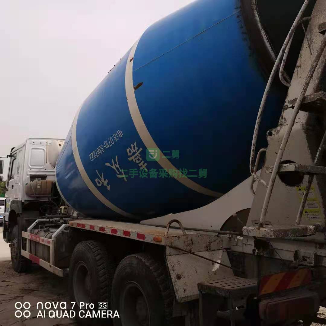 出售一臺18年國五大14方豪沃攪拌車，380馬力