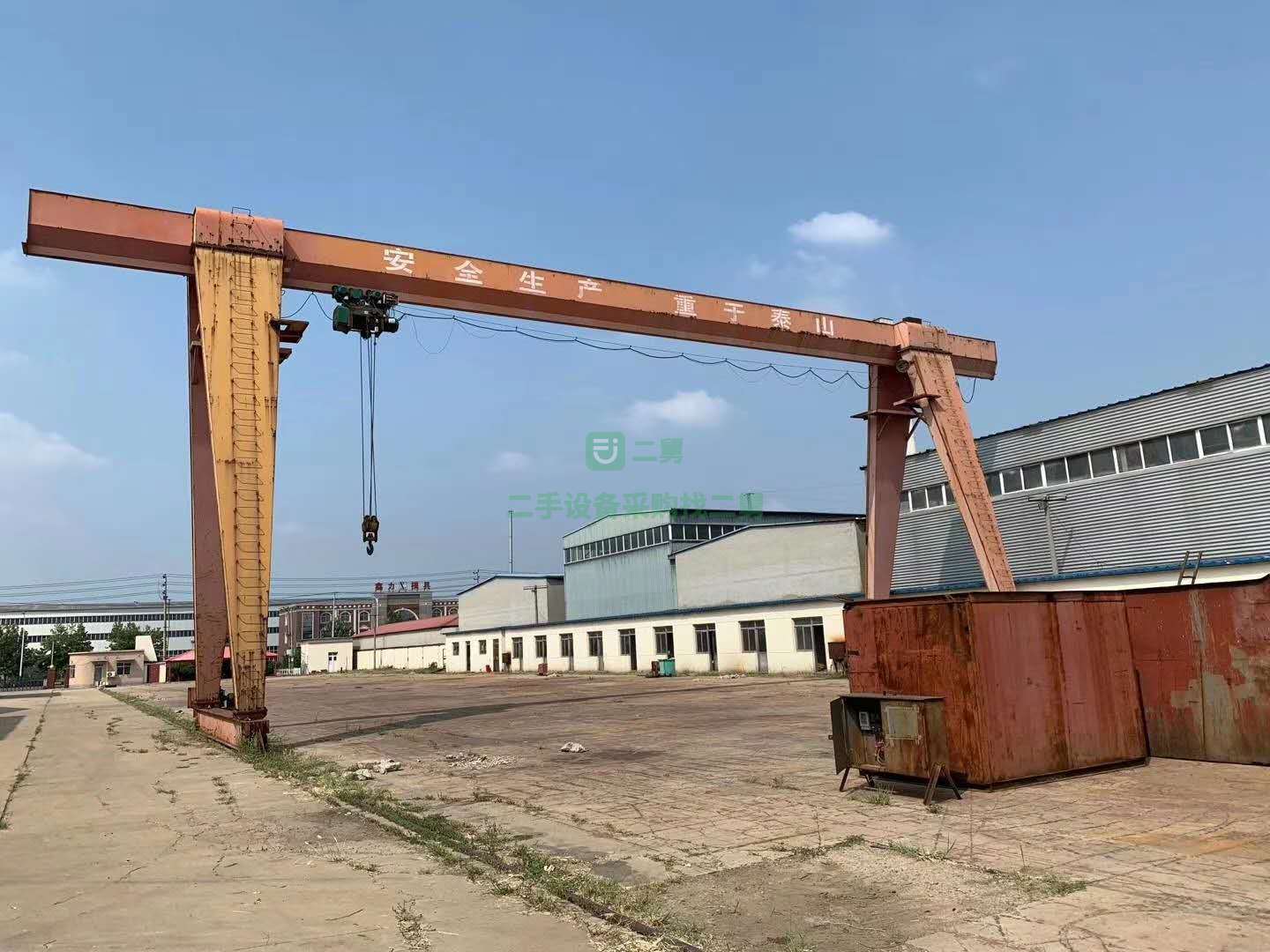 出售20噸二手龍門吊起重機