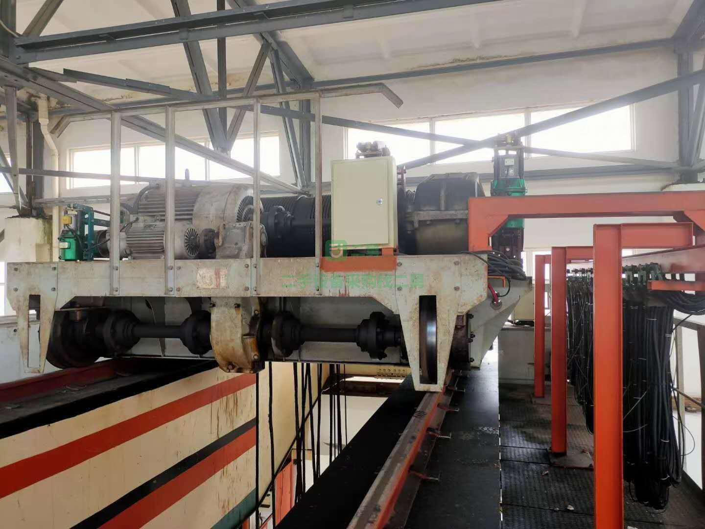 出售二手50噸雙梁行車，低價(jià)格