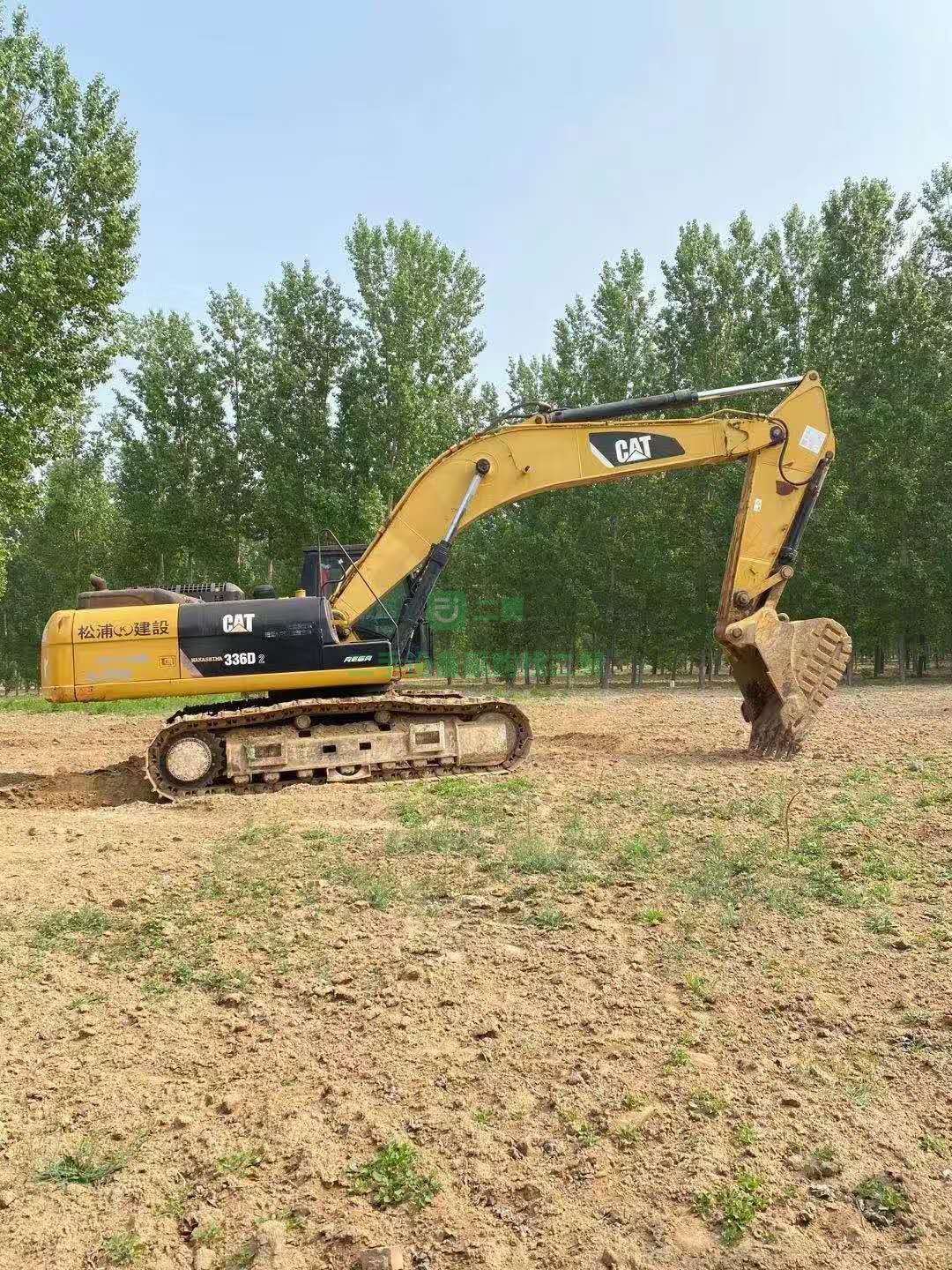 出售精品卡特336D2挖掘機，全車原版鏈條，性能協調