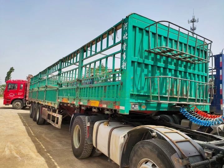 出售二手八成新的13米金多利半掛車