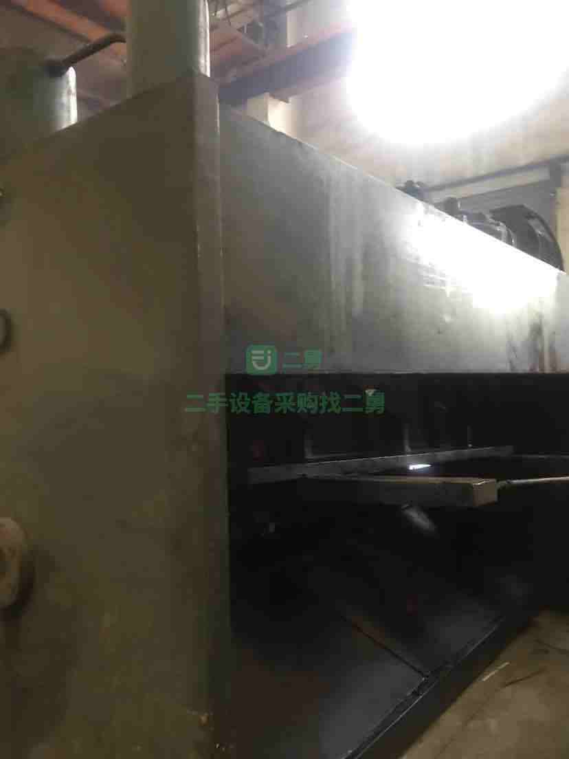 江西出售二手八成新的中鐵25/3200閘剪板機