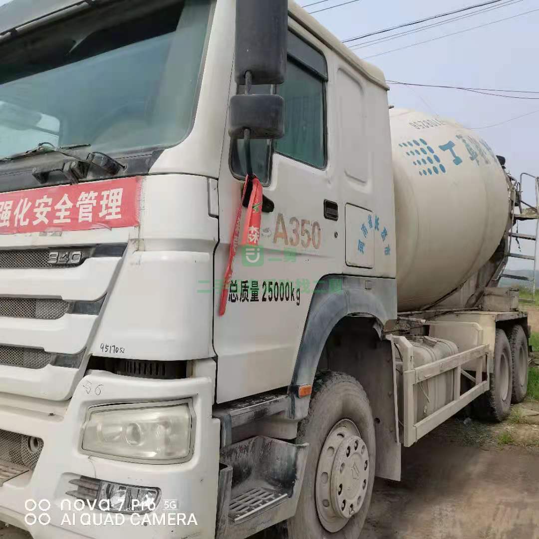 處理多臺15年國四大14方豪沃到家攪拌車，重汽發動機