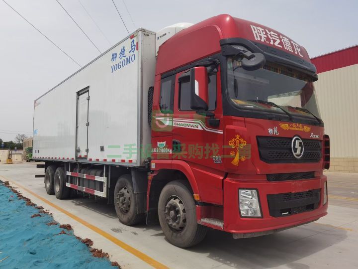 出售二手20年的德龍X3000冷藏車，460馬力濰柴發動機