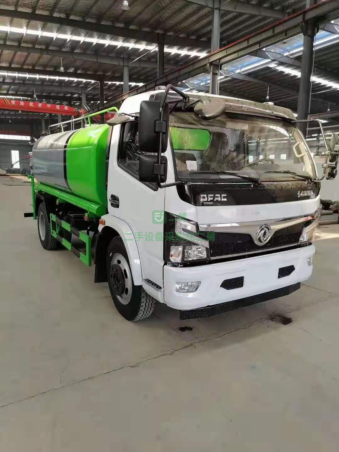 出售全新國六五方藍牌灑水車  配備高