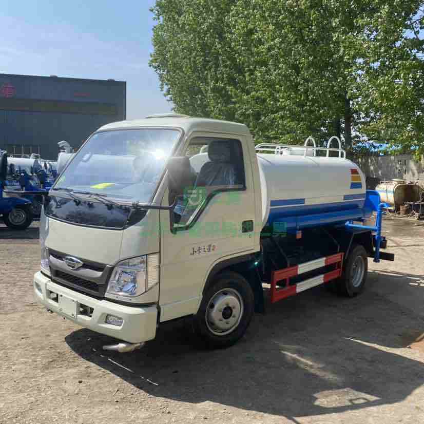 山東出售二手的福田國六3立方灑水車