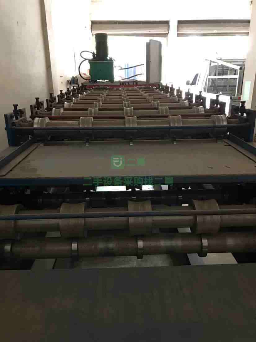 湖北出售二手的9成新90型雙層圧瓦機