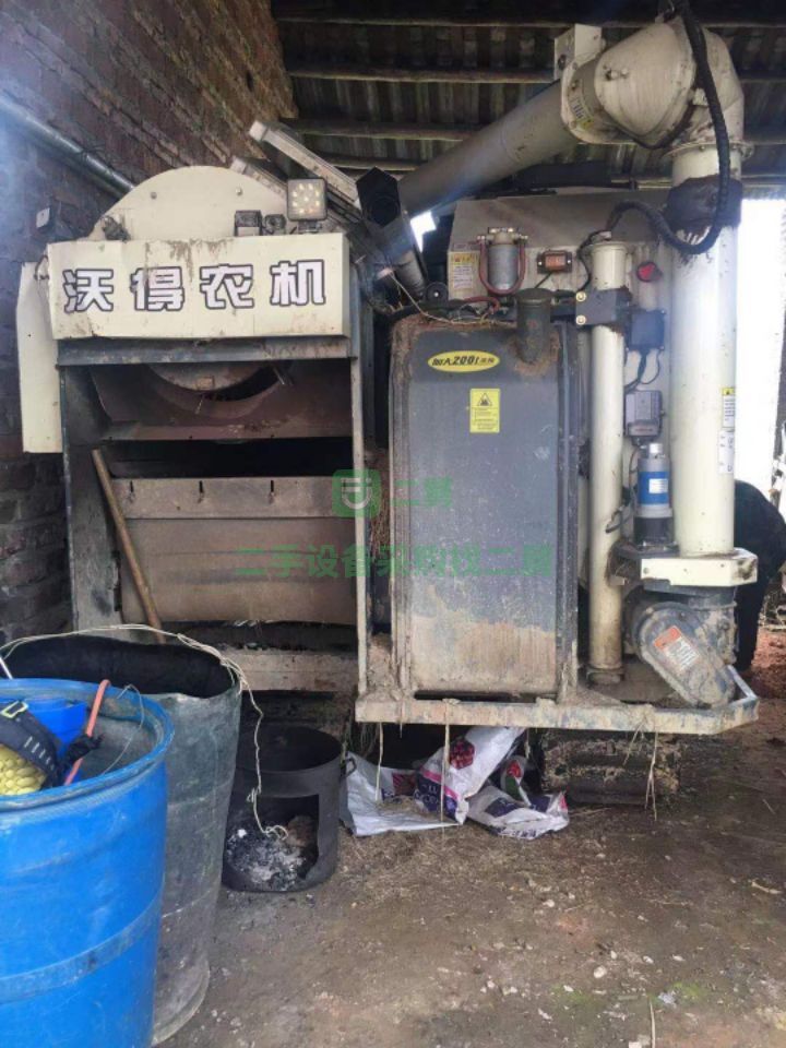 安徽出售二手八成新的沃得銳龍收割機