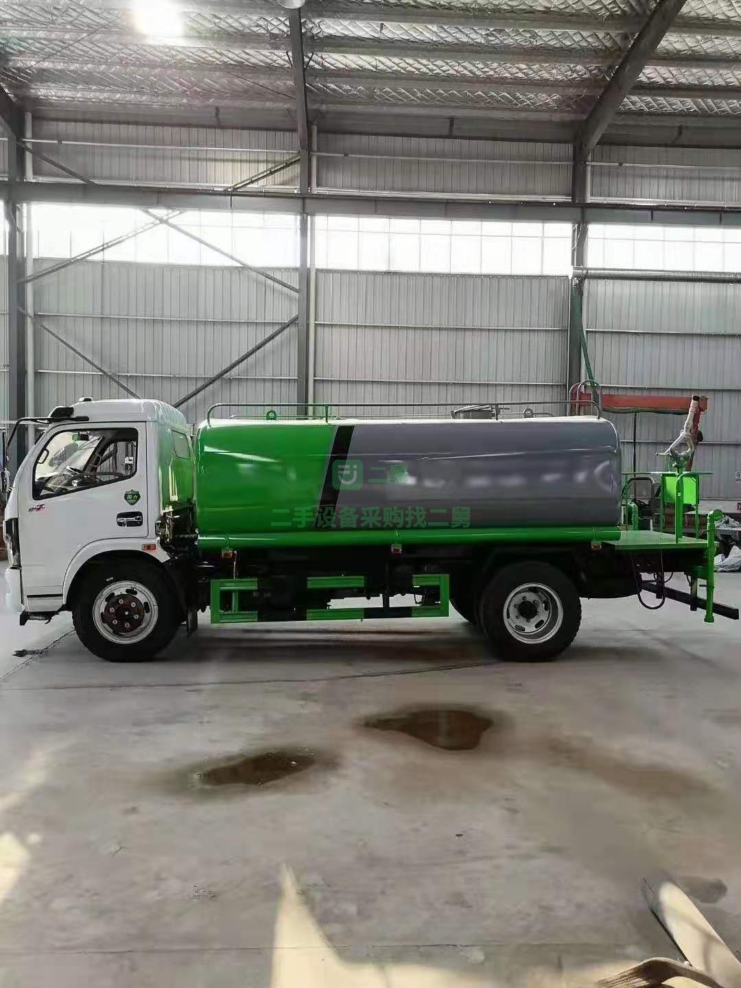 出售全新國六五方藍牌灑水車  配備高