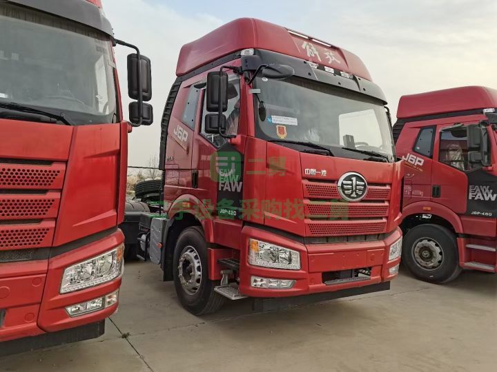 出售解放J6P質慧版2.0+牽引車，460馬力