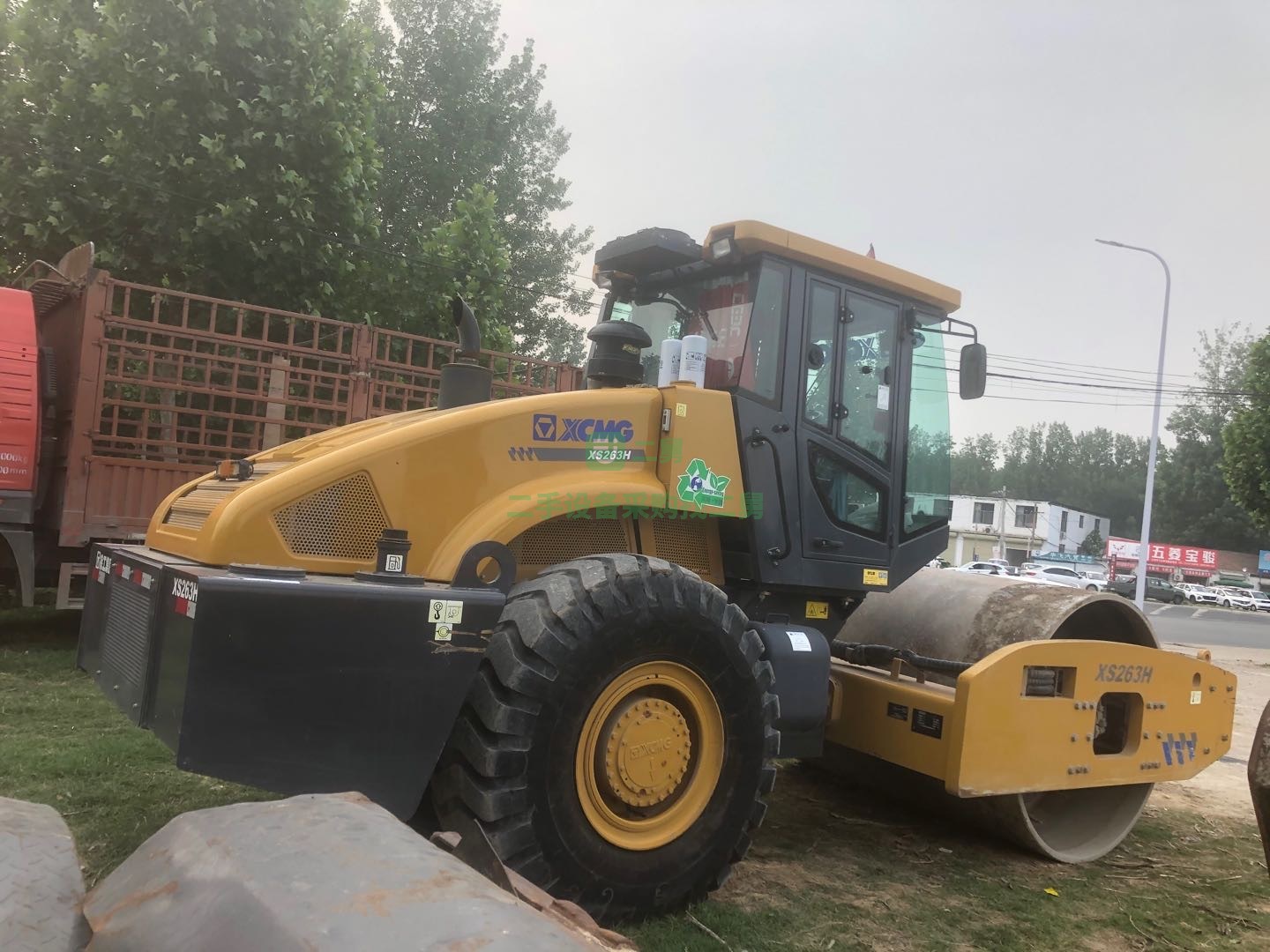 出售二手九成新的2020年徐工263壓路機