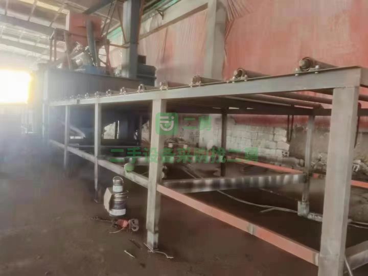 出售二手20年的江蘇通過式拋丸機3010，寬3米高1米