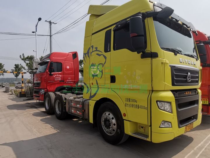 出售2017年4月汕德卡C7H牽引車，540馬力，國五，德國曼發(fā)動機