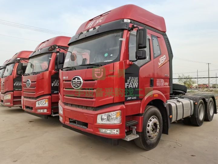 出售解放J6P質慧版2.0+牽引車，460馬力