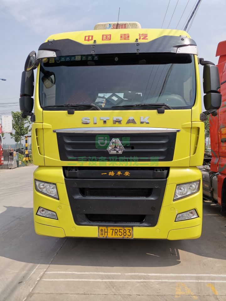 出售2017年4月汕德卡C7H牽引車，540馬力，國五，德國曼發(fā)動機