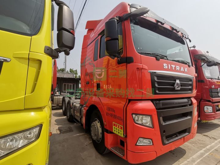 出售2017年8月汕德卡C7H牽引車，540馬力，國五，德國曼發動機