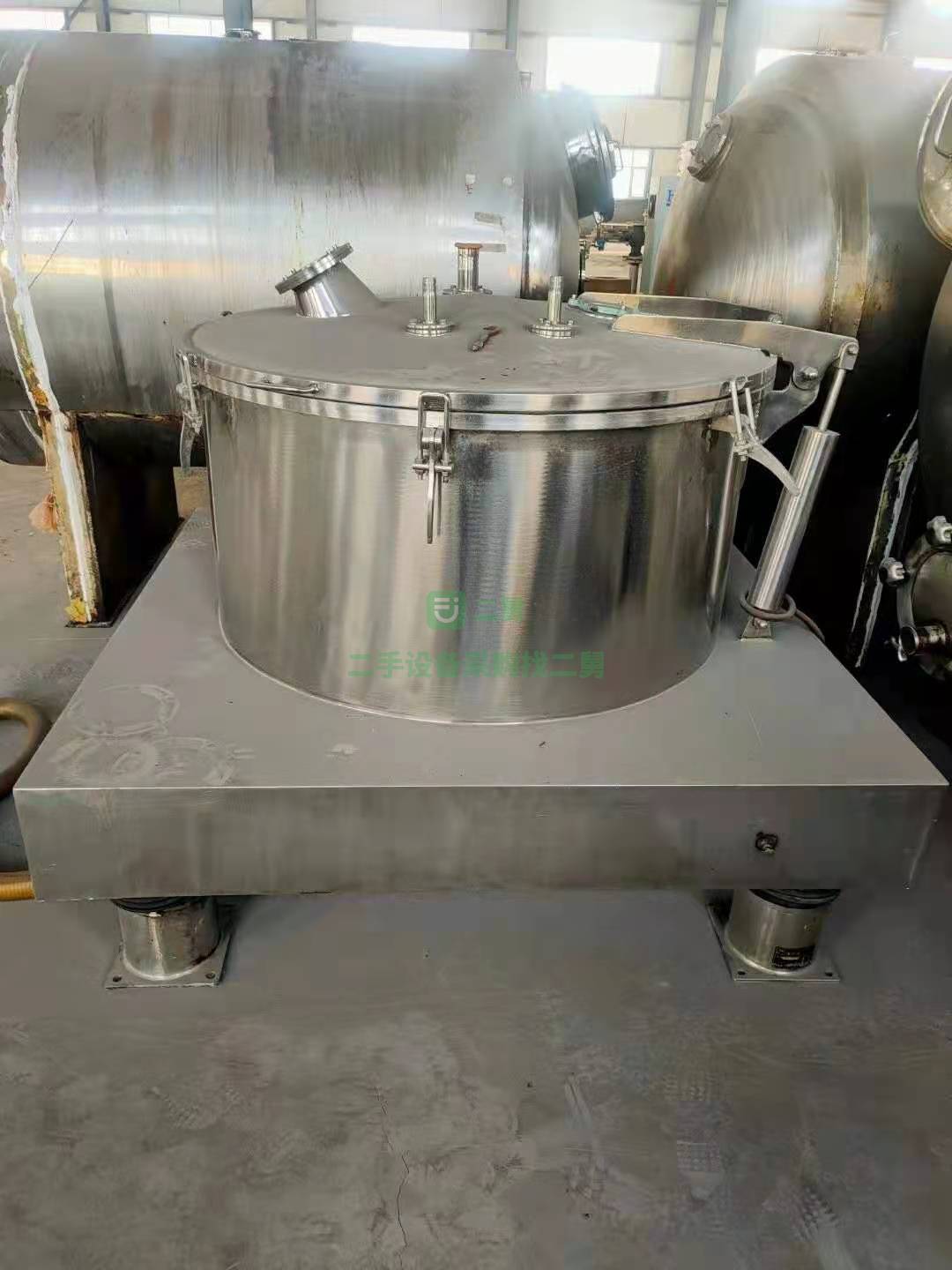 處理張家口鑫中大產1000型平板吊帶離心機，電機直連