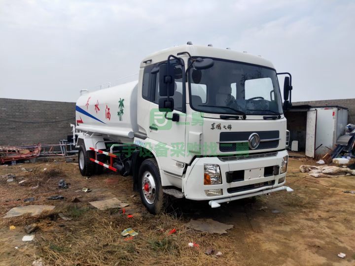 河北出售二手八成新的12噸灑水車