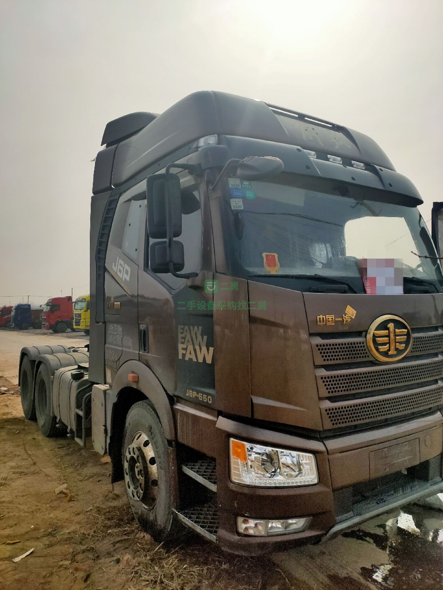 出售二手解放j6雙驅500馬力牽引車手續(xù)齊全包過戶