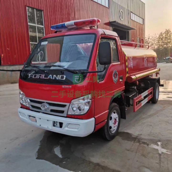 出售一臺福田五立方工地專用園林綠化道路抑塵霧炮灑水車