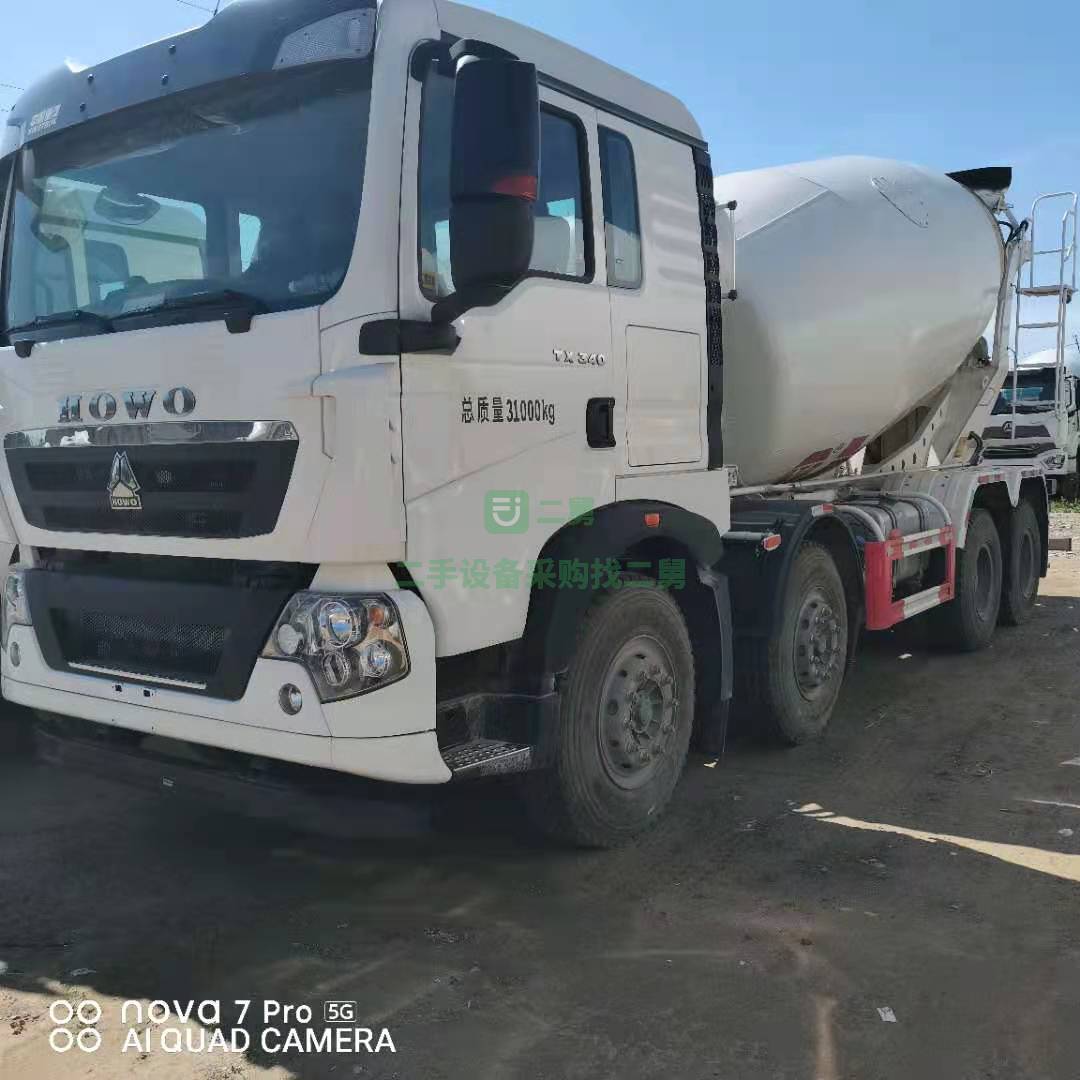 出售庫存新車豪沃TX340輕量化大12方攪拌車，亞特上裝