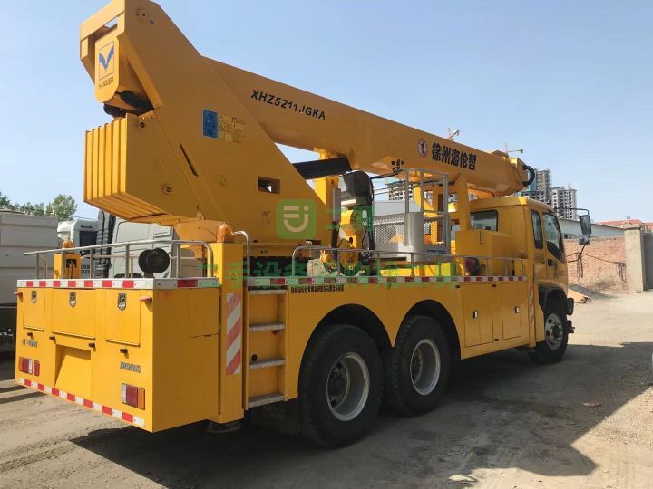 河北出售二手的九成新的五十鈴33米高空作業車