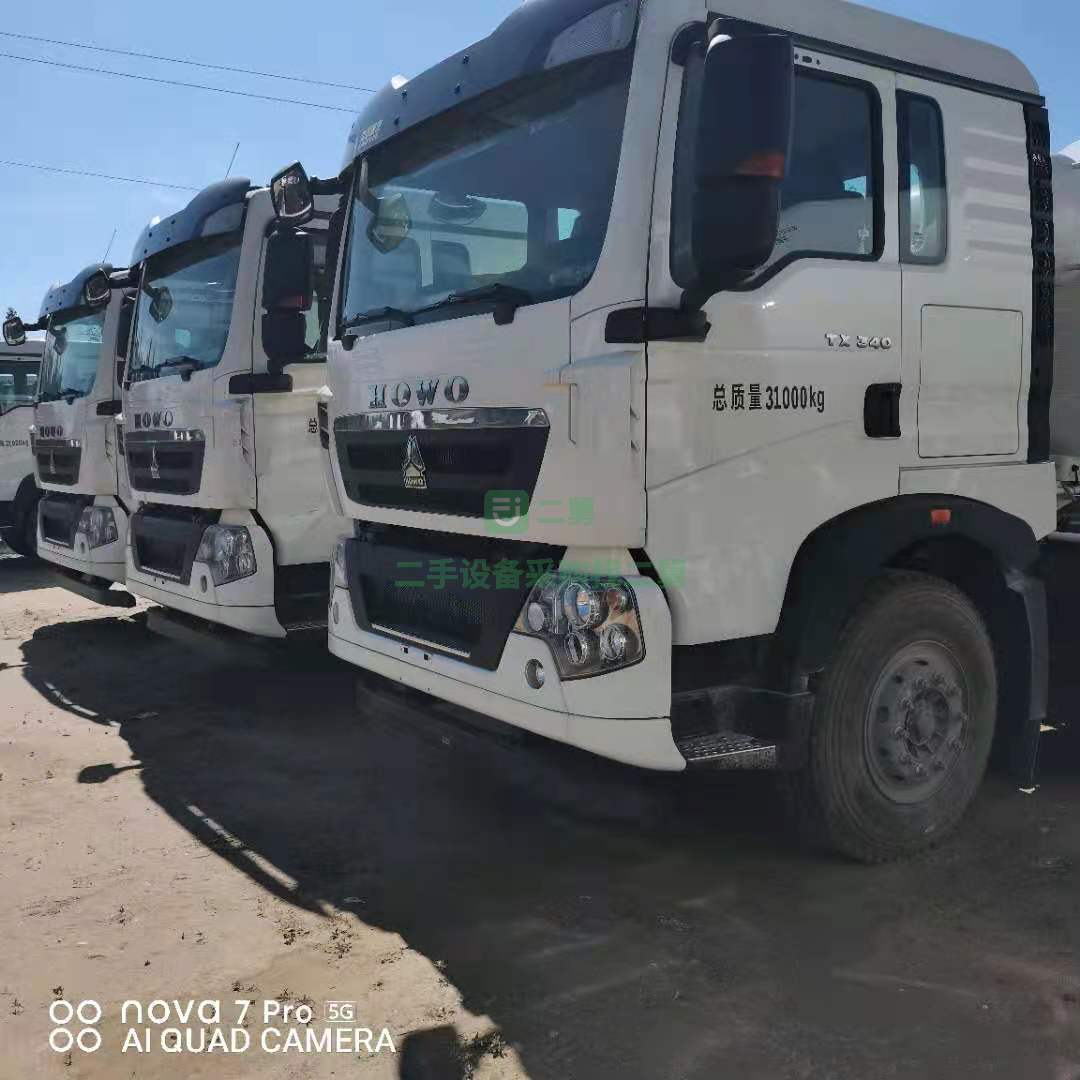 出售庫存新車豪沃TX340輕量化大12方攪拌車，亞特上裝