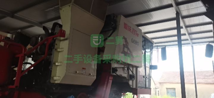 安徽出售二手九成新的雷沃GE80小麥聯合收割機