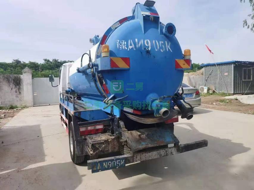 出售東風(fēng)福瑞卡二手五方全手續(xù)藍(lán)牌吸污車(chē)
