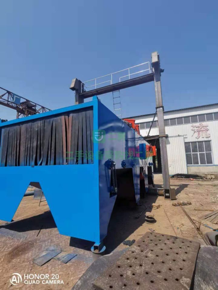 河北出售二手九成新的Q6930通過式拋丸清理機