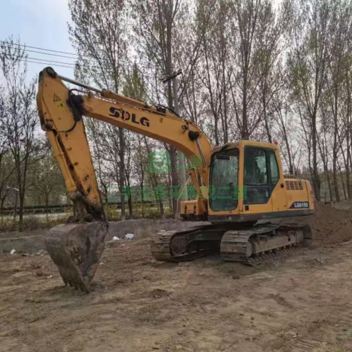 出售二手15年的臨工150挖掘機，全車原版，動作協調有力